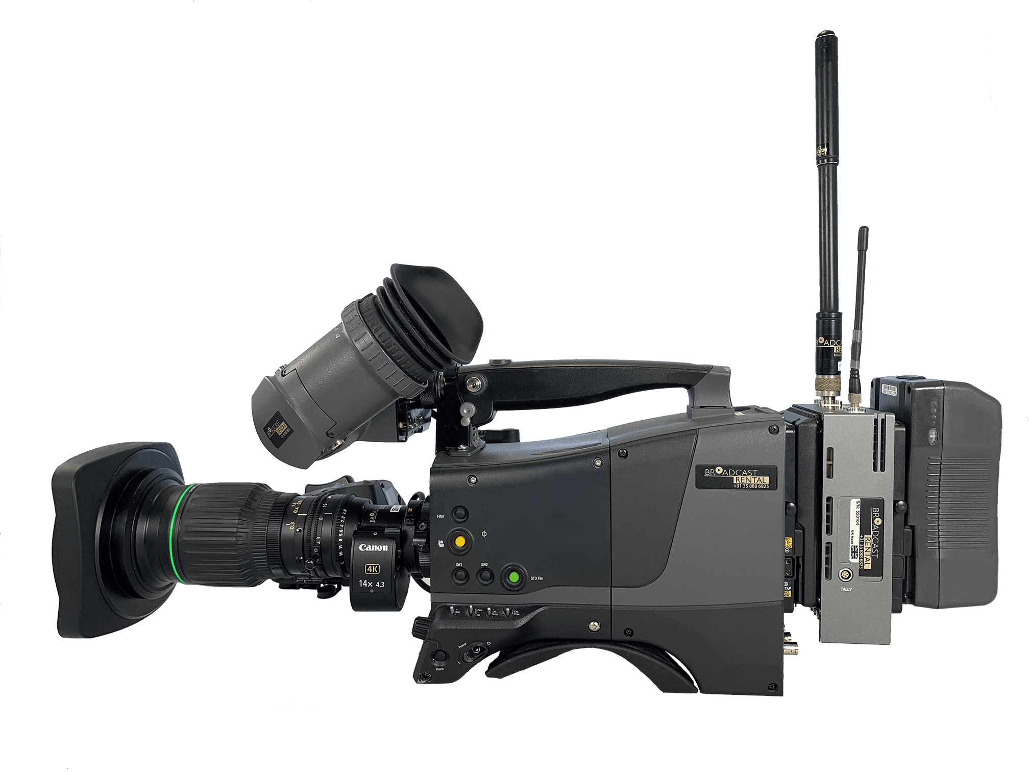 BCR Grass Valley LDX Data Back